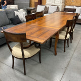 Milling Road "Hildebran Collection" Dining Table w/6 Chairs (FIRM)