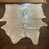 Silver Cowhide Rug