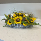 Sunflower Candle Arrangement