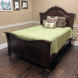 Queen Bed As Is (Chip in Side Rails)