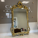 Large Gold Bombay Mirror