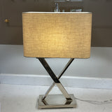 Silver Table Lamp
