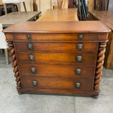 Leather Top Chest