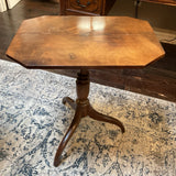 Antique Flip Top End Table
