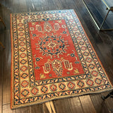 Hand-Knotted Tribal Rug