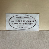 Newly Upholstered Hickory Chair Swivel Chair & Ottoman