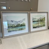 Pair of Uttermost Mountain Art