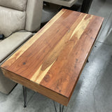 Wood Desk with Metal Legs