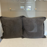 Pair of Pottery Barn Gray Pillows