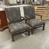 Pair of European Arm Chairs by Heritage Furniture