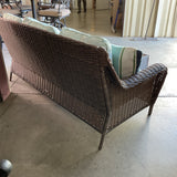 Hampton Bay Outdoor Sofa with Cocktail Table