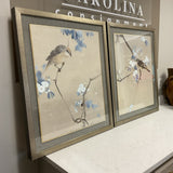 Pair of Spring Perch 1&2 Havertys Framed Art