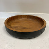 18.5" Round Pottery Barn Wood Bowl