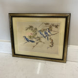 Blue Bird Print