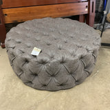 Round Tufted Ottoman