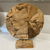 Circle Wood Sculpture