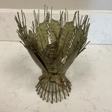 Metal Harvest Taper Candleholder