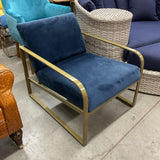 Navy Arm Chair