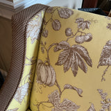 Pair of Charles Stewart Yellow Chairs
