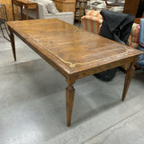 Welling Hall Brass Inlay Dining Table by Hekman