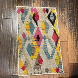 Multi Color Floor Rug (R)