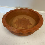 Handmade Ruffle Footed Bowl (R)