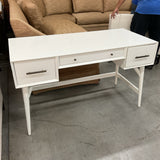 West Elm White Desk As Is