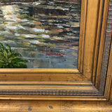 Lakeside Landscape Oil by Torrens