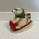 Polar Bear on Sleigh