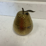 Gold Pear W/ Candle