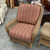 Set of 2 Outdoor Chairs and  Table with Sunbrella Fabric