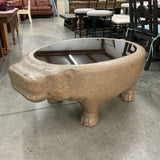 Hippo Glass Cocktail Table