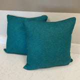 Pair of Teal Pillows