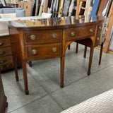 Historic Charleston Baker Sideboard with Custom Glass Top