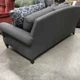 Ethan Allen Hyde Slate Sofa with Pillows