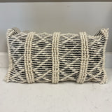 Textured Woven Lumbar Pillow FIRM