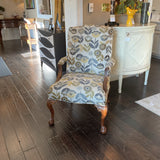 Claw Foot Martha Washington Chair