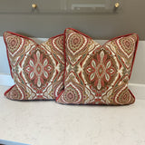 Pair of Paisley Custom Pillows