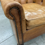Leather Tufted Chair