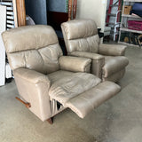 La Z Boy Leather Rocking Recliner