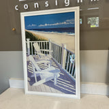Custom Framed Beach Art