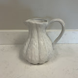 Pottery Barn White Pumpkin Pitcher
