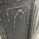 Distressed Black Buffet