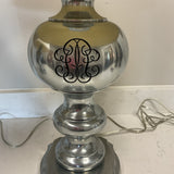 Pair of Pewter Lamps