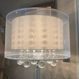 Floor Lamp with Hanging Crystals (R)