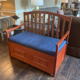Storage Bench with Cushion