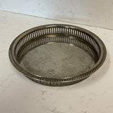 Silver Plated Gallery Tray
