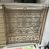 King Iron Canopy Bed