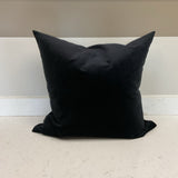 Large Black Down Filled Pillow