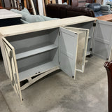 Coast to Coast Mirrored Credenza As Is